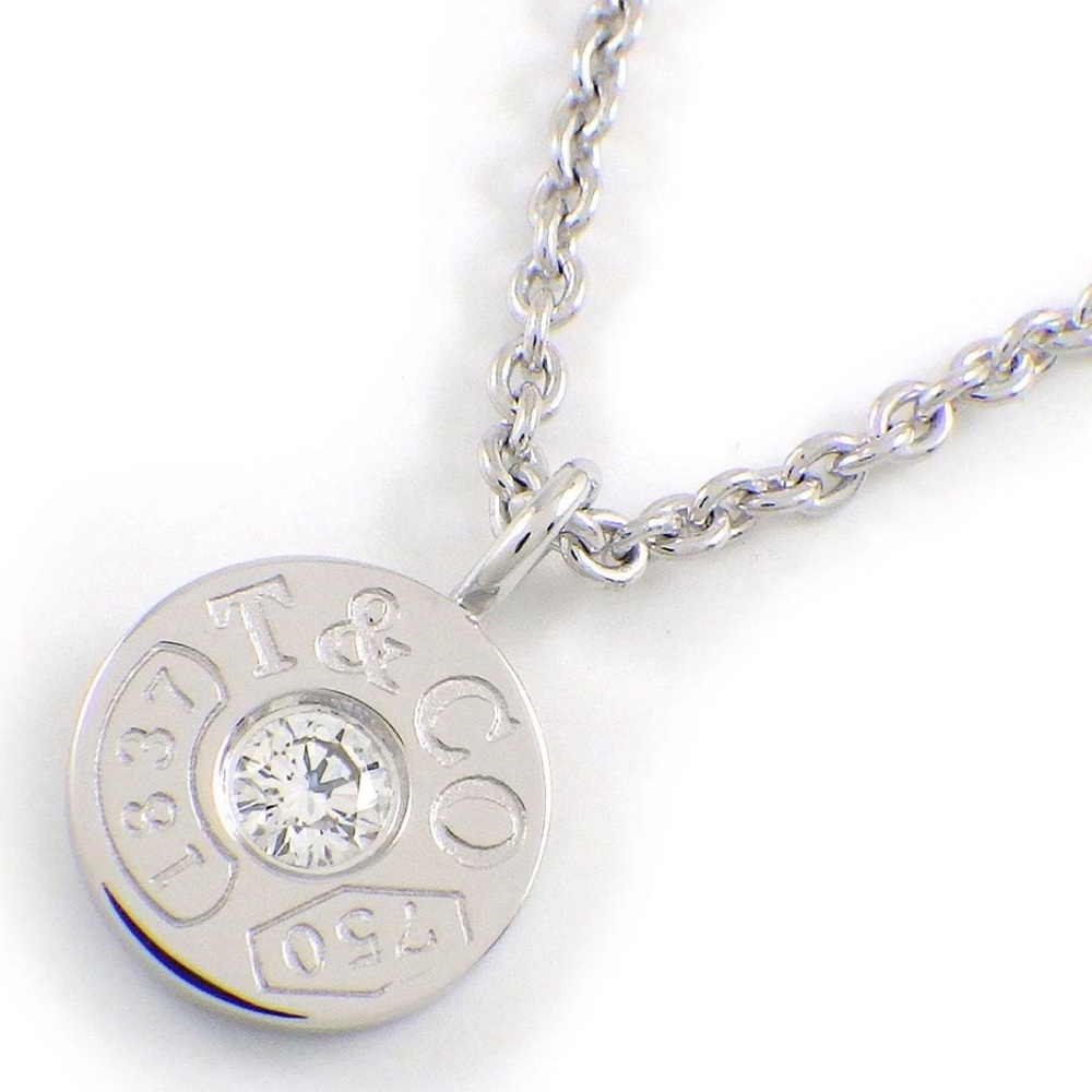 Tiffany & company 18kt white gold and diamond Necklace